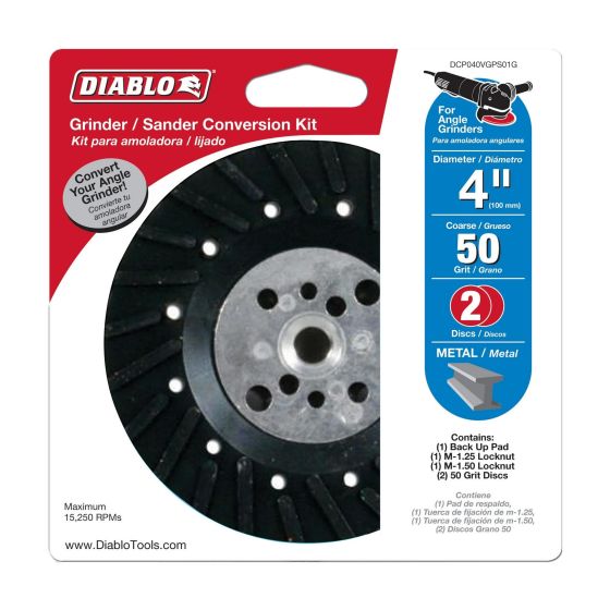 Grinder/Sander Conversion Kit 4" from DIABLO BMR