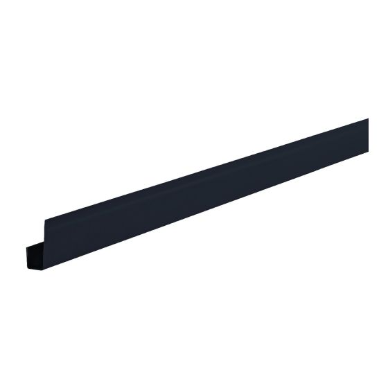 J-Trim for CanExel Ridgewood and Ultraplank - 1/2" x 10' - Black