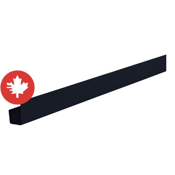 J-Trim for CanExel Ced'R-Vue - 1" x 10' - Black