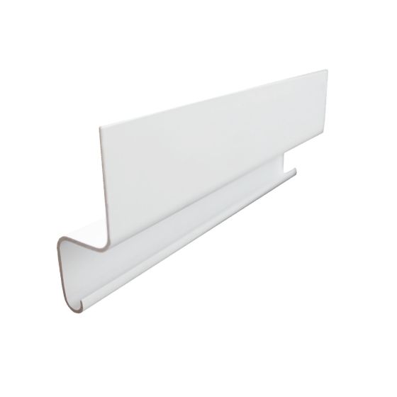 Moulure de base, PVC, 10', blanc