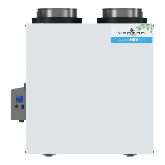 Heat Recovery Air Exchanger - HRV 110 - 100 CFM