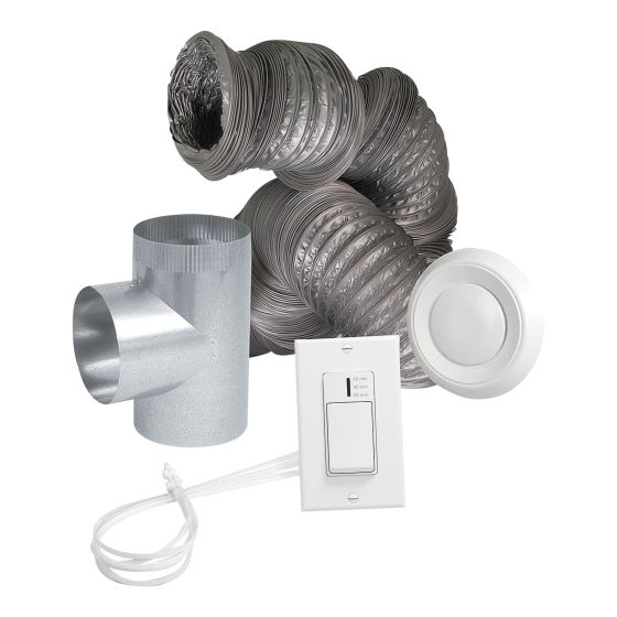 Optional Bathroom Installation Kit for Air Exchanger HRV110 & ERV130