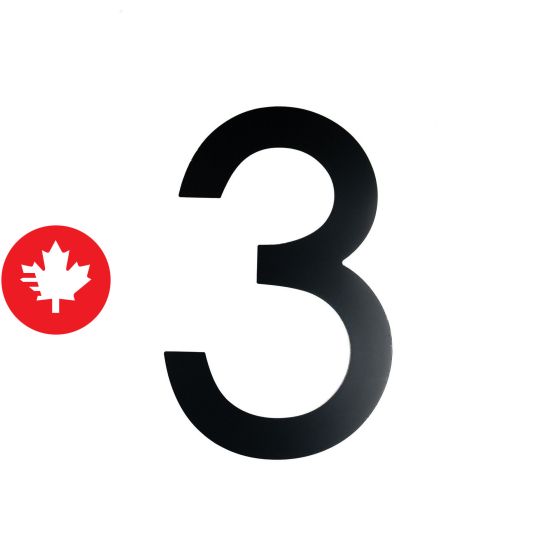 Chiffre d'adresse 3, collection Contemporaine Noire, 9"