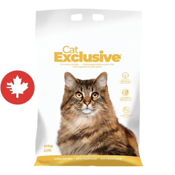 Litière agglomérante pour chat, 10 kg