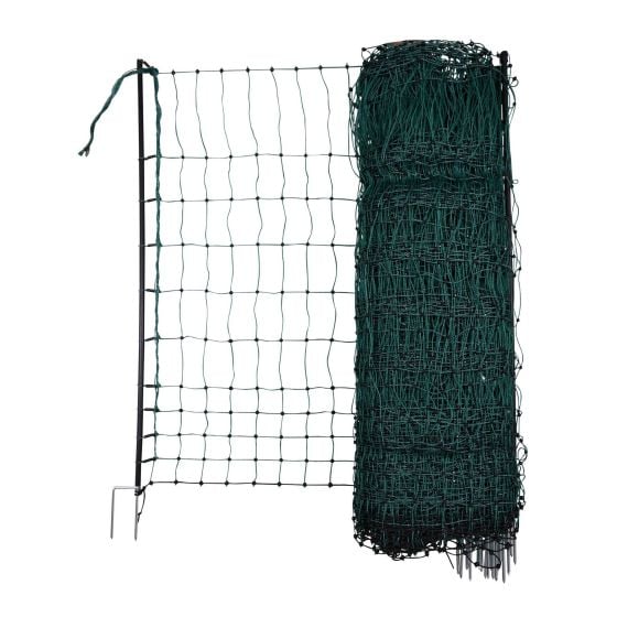 Poultry Netting - Electrifiable - Green - 50 m