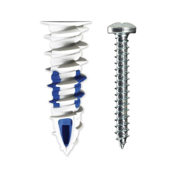 Walldriller Plus Anchor #12 + Screws - Pkg/8