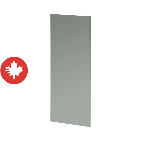 Panneau supérieur, Shaker, gris, 12 1/2" x 30"