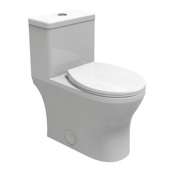 Toilette, monobloc, ronde, Napoli, 4,8 l