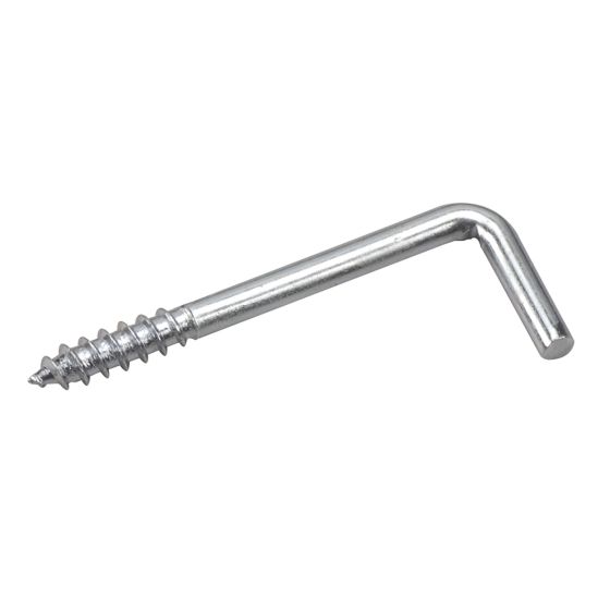 Crochet pour corniche, zinc, 5/pqt, 1 1/2"