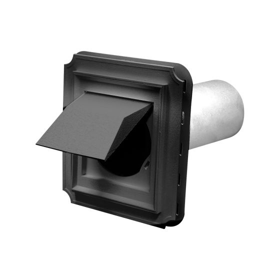 Dryer Vent Block Plate - Black