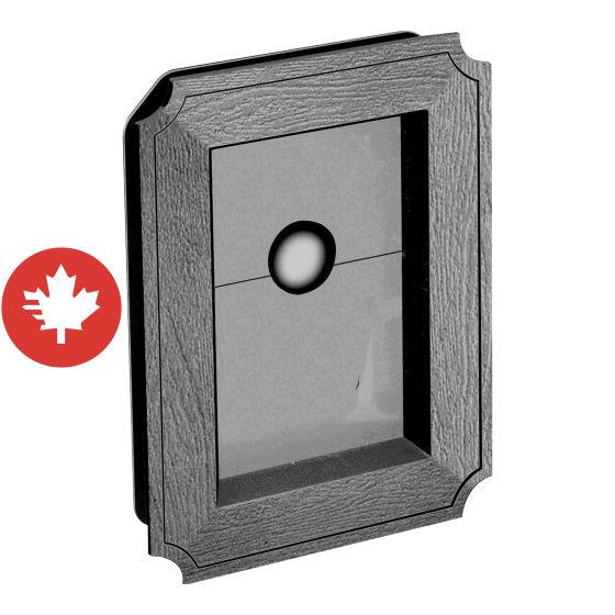 Split Block Plate - Black