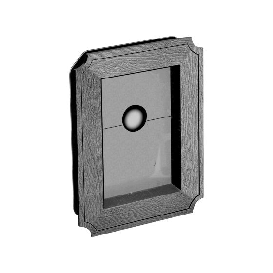 Split Block Plate - Black