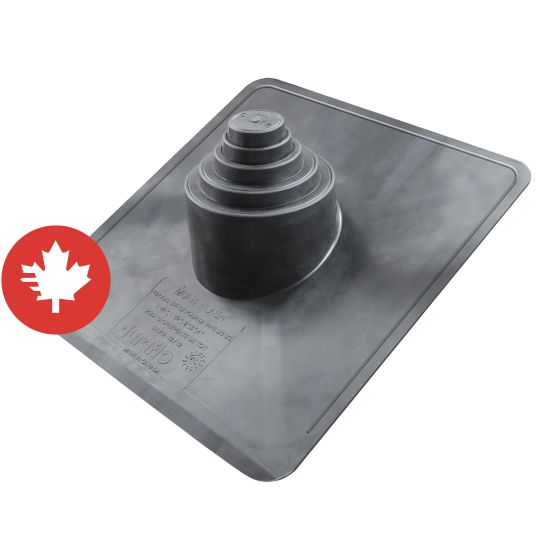 Flashings For Roofing - Black - 13" x 13