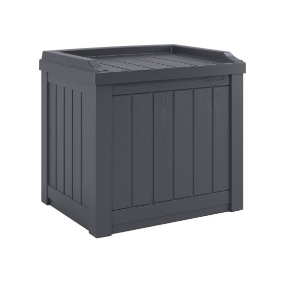 Outside Storage Box Seat - Grey - 22 gl