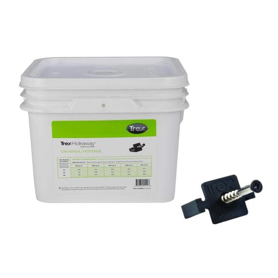 Attaches pour platelage Trex Hideaway, 500 pi²