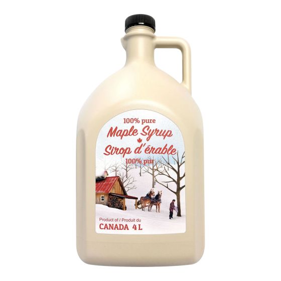 Cruchon à sirop, carré, 4 l