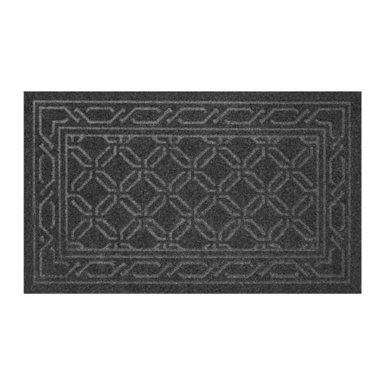 Embossed Mat - Patterson - Graphite - 18" x 30"