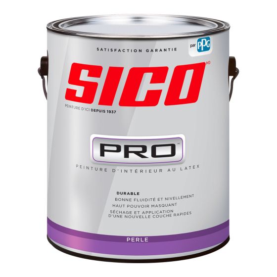 Peinture Sico Pro, perle, blanc, 3,78 l