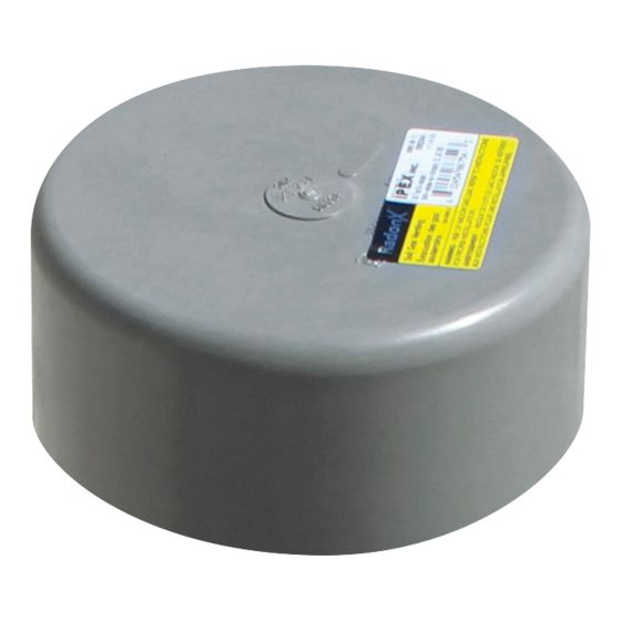 Bouchon, fem, RadonX, PVC, SGV, 4"