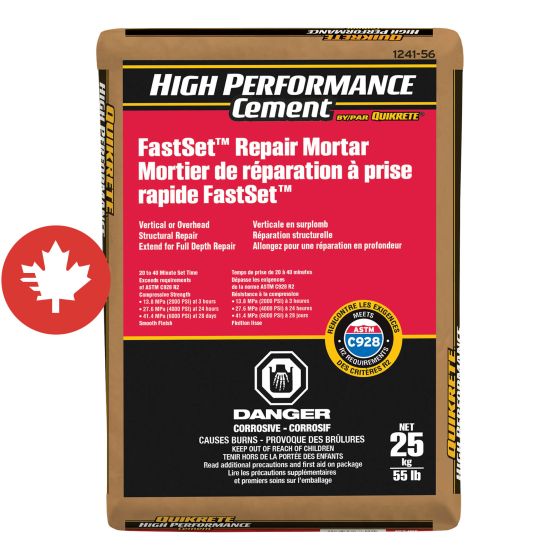 Repair Mortar - HPC - Fastset - 25 kg