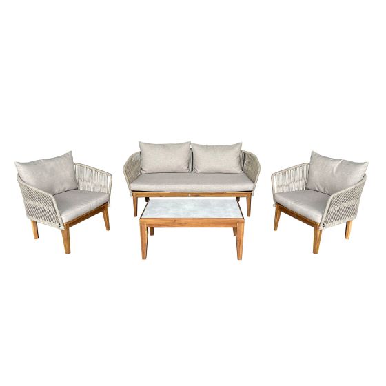 Conversation Set – Beige – 4 pcs
