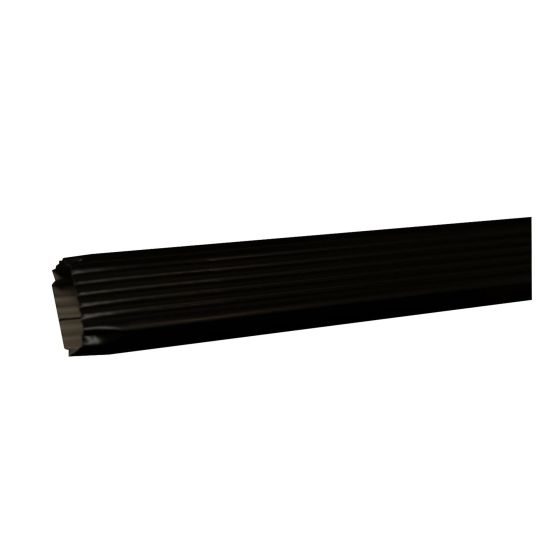 Gutter Downspout Extension - Aluminum- Black - 2" x 3"