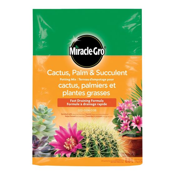 Terreau pour plantes grasses, 8,8 L