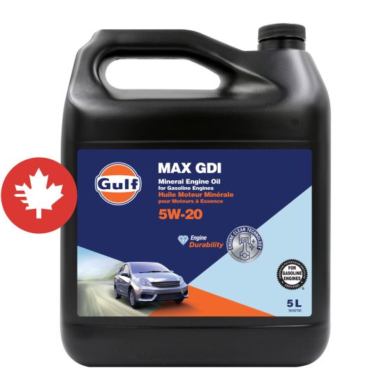 Huile pour moteur, MAX GDI, 5w-20, 5 l
