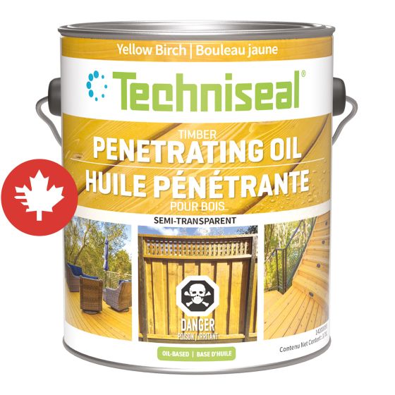 Protecteur de bois à l’huile, miel, 3,78 l