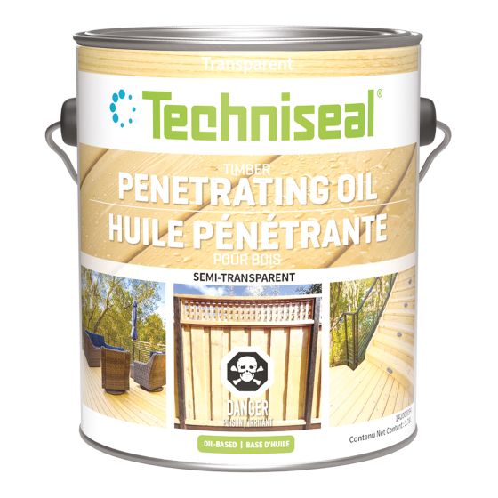 Protecteur de bois à l’huile, naturel, 3,78 l