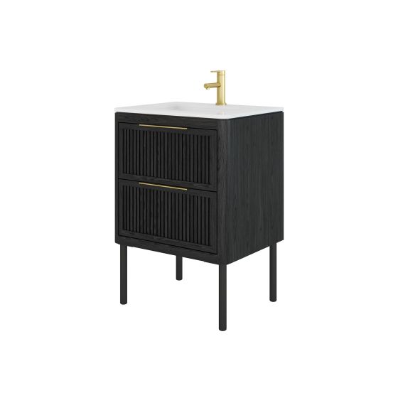 Vanité, Nova, bois ébène, 24" x 23,3" x 19"