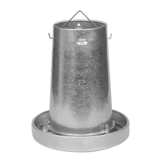Tremie pour volailles, galvanisé, 10 kg