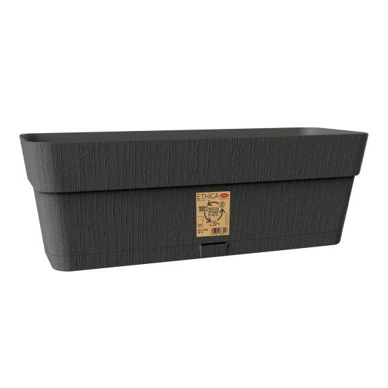 Flower box – Ethica Graphite – 50 cm