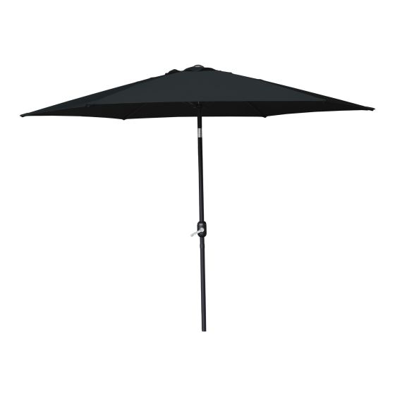 Market Umbrella – Tilting – Black - 8' 10"
