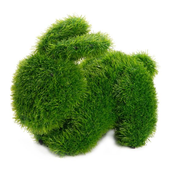 Topiaire de gazon, Lapin, vert, 12"