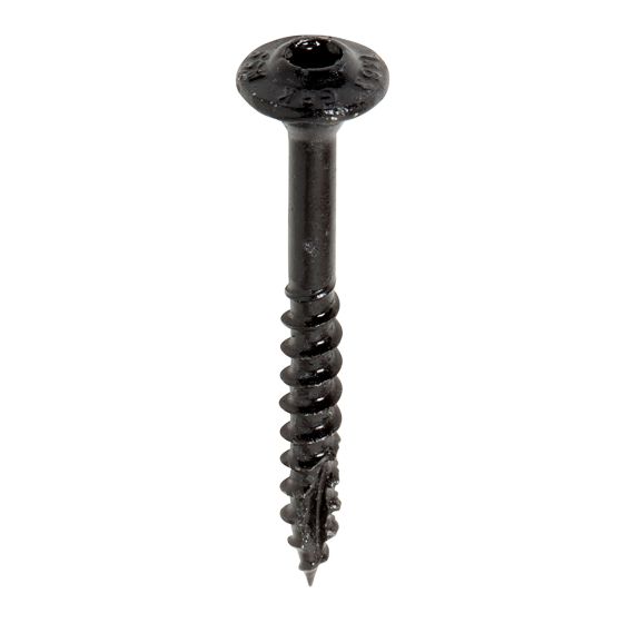 RSS™ Screws, Black, 5/16-in x 2-1/2-in, 100/Pkg