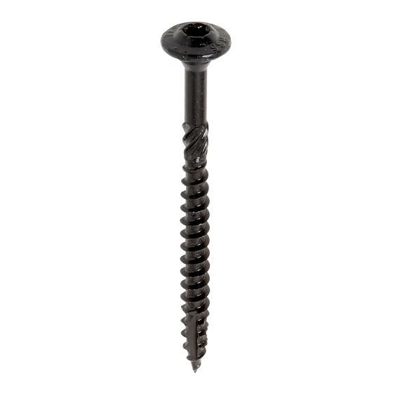 RSS™ Screws, Black, 5/16-in x 3-1/2-in, 100/Pkg