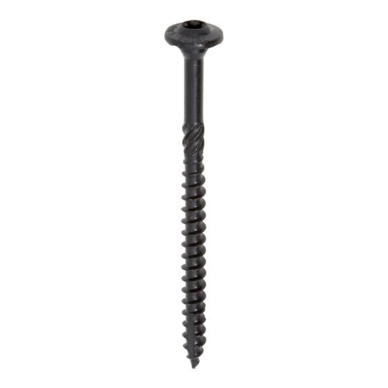 RSS™ Screws, Black, 5/16-in x 4-in, 100/Pkg