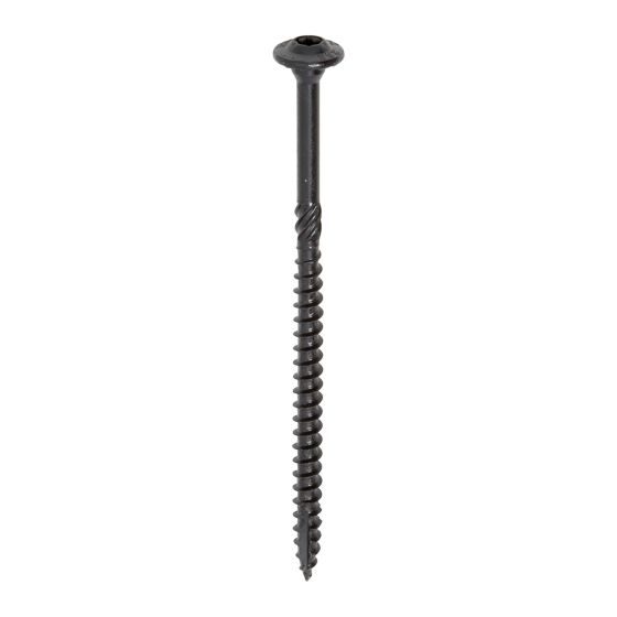 RSS™ Screws, Black, 5/16-in x 5-1/8-in, 50/Pkg