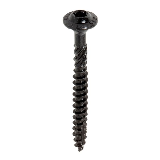 RSS™ Screws, Black, 3/8-in x 3-1/8-in, 50/Pkg