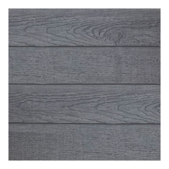Ridgewood D5 Siding – 12” x 12' - Charcoal – 4/pkg