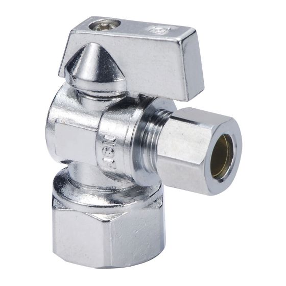 Valve d’arrivée d’eau, 1/2" FIP x 3/8" COMP