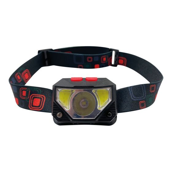 Rechargeable LED Headlamp – 150 Lumens – Black