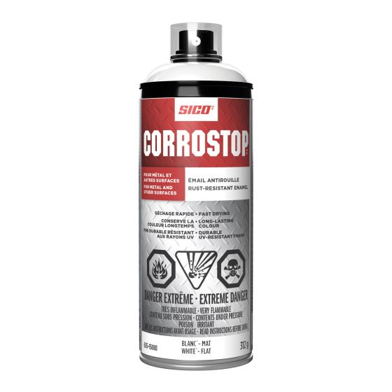 Rust-Resistant Enamel - Corrostop - Matte - White - 312 g