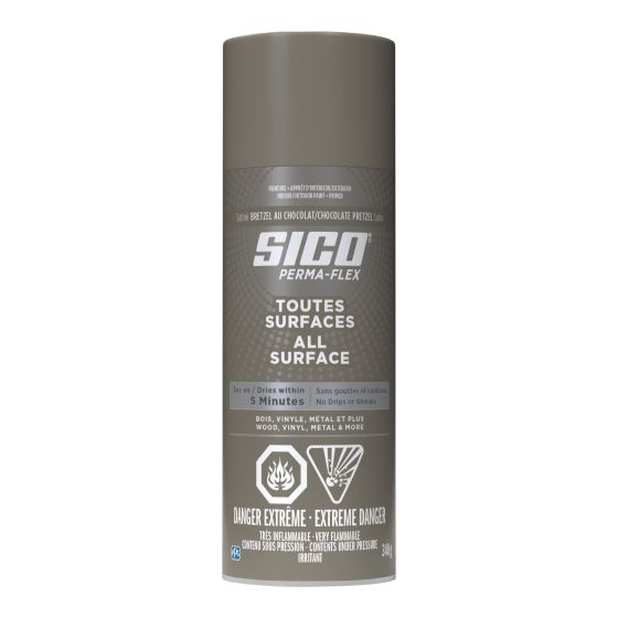 Peinture en aérosol , 340 g, fini satiné bretzel au chocolat