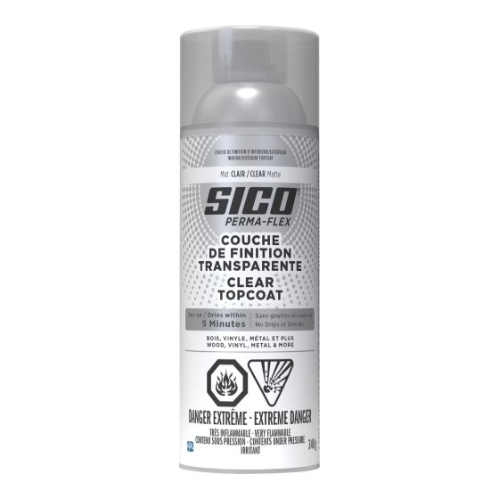 Clear Topcoat – 340 g – Matte Clear Finish