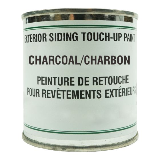 Peinture de retouche pour parement extérieur, 284 ml, charbon