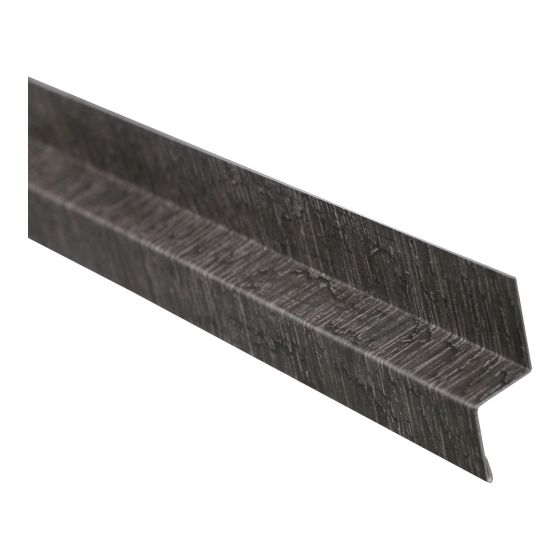 Moulure de transition, profil Z, 10', charbon