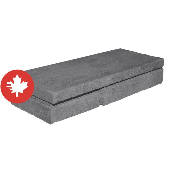 Urbania Retaining Wall Block, Charcoal