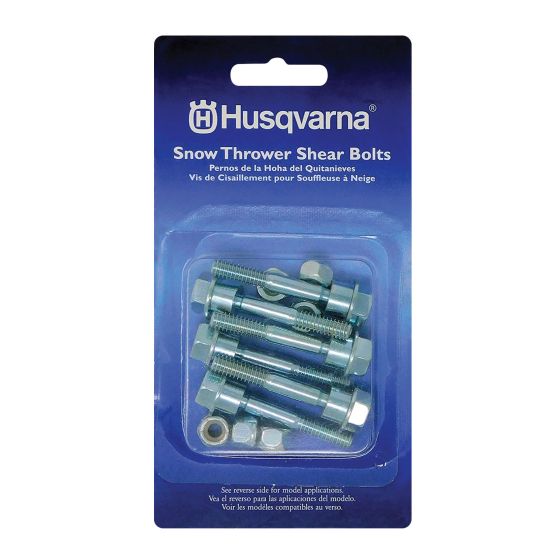 Boulons de cisaillement, acier galvanisé, 6/pqt